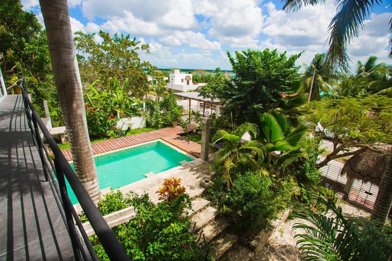 Camino Del Alma Apartments Bacalar Eksteriør bilde